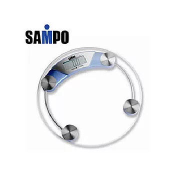 SAMPO聲寶大螢幕圓型電子體重計 BF-L1104ML