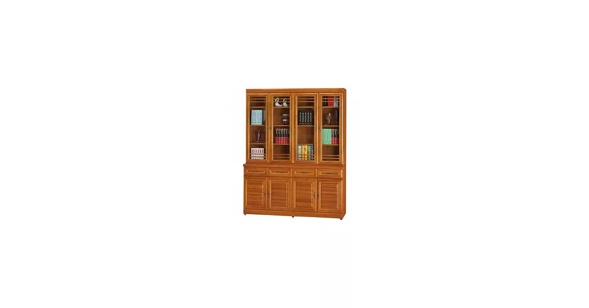 《Homelike》樟木5.3尺收納書櫃