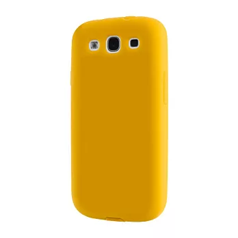 SwitchEasy Colors for Samsung Galaxy S3多彩柔觸感保護套 - 黃色