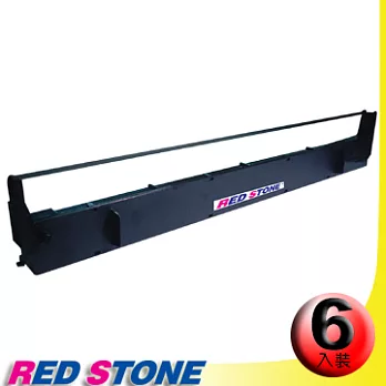 RED STONE for EPSON #7754/LQ1000黑色色帶組(1組6入)