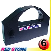 RED STONE for EPSON S015139/DLQ3000黑色色帶組(1組6入)