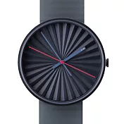 NAVA DESIGN Plicate watch 摺扇美學時尚腕錶-深藍