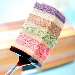 【老耿】冰晶千層彩虹布丁蛋糕(500g)(含運)
