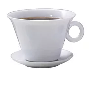 可汗咖啡杯素白