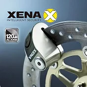 英國 XENA XZZ5LSS 不鏽鋼警報碟剎機車鎖(送收納袋)