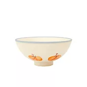 PEKOE飲食器－復古台灣碗．圓碗（紅柿）