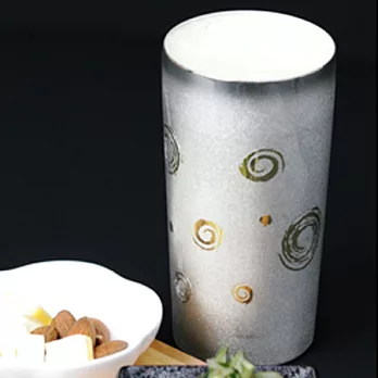 【AnnZen】《日本製 Horie》鈦愛生活系列-純鈦極致雙層杯-渦卷