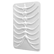 SwitchEasy RibCage iPad 骨狀造型保護套-白色