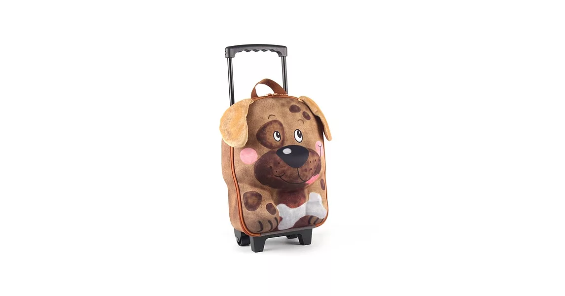 德國 okiedog 兒童3D動物造型系列-拉桿式行李箱(狗)