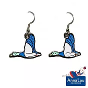 【Anna Lou OF LONDON】倫敦品牌 British Geese 英國藍雁鴨耳環