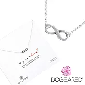 Dogeared 美國品牌Reminder祈願925純銀項鍊~INFINITE LOVE愛無限925純銀 16英吋 銀