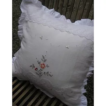 AROMA HOUSE QP08 古典彩繡蕾絲抱枕