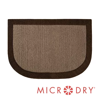 Microdry紐約時尚地墊 雙色舒適多功能地墊【巧克力框】