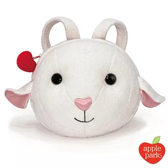 【 美國 Apple Park 】有機棉玩偶造型背包 - 蘋果小羊
