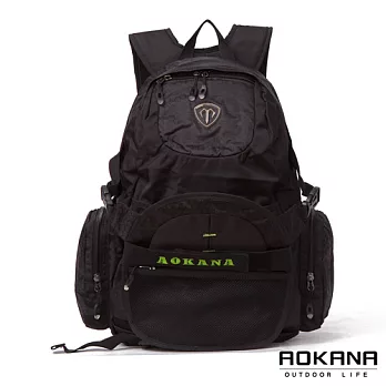 AOKANA奧卡納 台灣釦具 護脊紓壓電腦後背包 可收納籃球 (綠標) 68-069