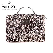 【SunZa】13吋 筆電提案包 咖啡豹紋 Ultrabook/Notebook/Macbook咖啡豹紋