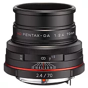 PENTAX HD DA 70mm F2.4 Limited 【公司貨】黑