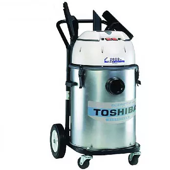 【TOSHIBA 東芝】雙渦輪工業用乾濕吸塵器 TVC-1060