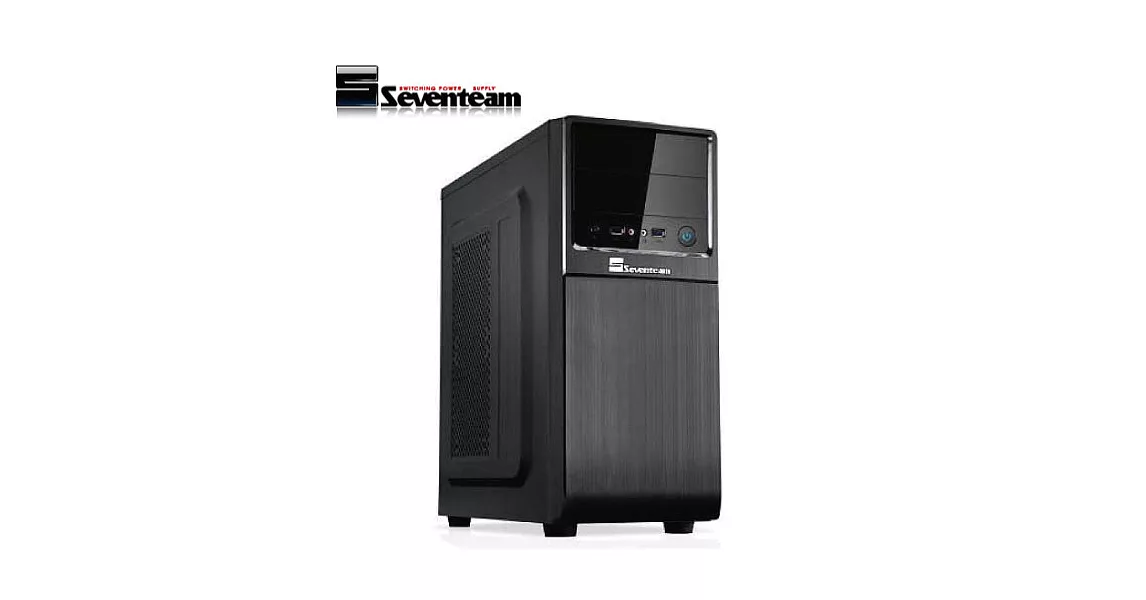 Seventeam 七盟 拉斐爾(ST-500) 電腦機殼黑色
