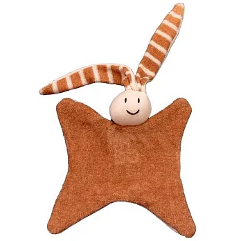 荷蘭Keptin-Jr,有機棉Organic超軟搖鈴安撫玩偶巾Rabby-Nature