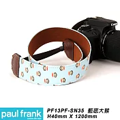 Paul Frank 大嘴猴-時尚相機背帶 DSLR 相機背帶 數位單眼相機背帶-多種造型顏色可選[PF13PF-SN35/藍底大猴]