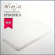 【東京御用Ninja】iPhone 6 (4.7吋) 超薄質感磨砂保護殼（霧透白）