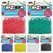 【美國Cra-Z-Art】Cra-Z-Loom 彩虹圈圈編織 橡皮筋補充包 (6包)-A款
