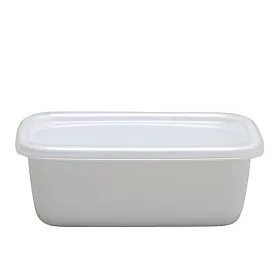 博客來 野田琺瑯 White Series系列長型保存盒 0 85l 博客來 野田琺瑯 White Series系列長型保存盒 0 85l