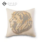 【GFSD】時尚馴獸師-【披頭獅】抱枕珍珠白