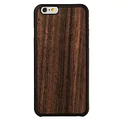 Ozaki O!coat 0.3+ Wood iPhone 6 (4.7吋)超薄實木保護殼-黑檀木