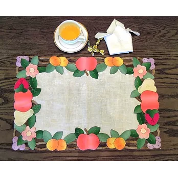 AROMA HOUSE TM51 貼布繡蕾絲餐墊(2入)