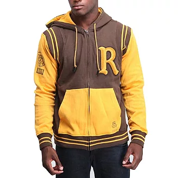 『摩達客』美國進口【Rocawear】棕黃R標連帽外套A-XL