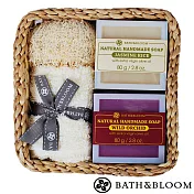 Bath & Bloom 兩塊手工香皂組(茉莉+野生蘭花)