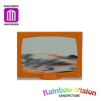 【Rainbow-Vision】水砂畫-彩虹之幕(screenie)-橘色