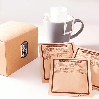 春日咖啡-肯亞AA—莊園咖啡豆瀘掛式咖啡10入/盒X2