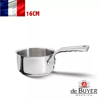 法國【de Buyer】畢耶鍋具『畢耶夫人系列』單柄調理鍋16cm