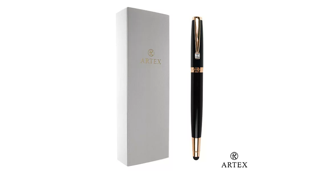 ARTEX 雅緻觸控鋼珠筆 玫瑰金/黑管