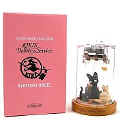 《宮崎駿魔女宅急便》黑貓&奇奇貓 活動式音樂盒