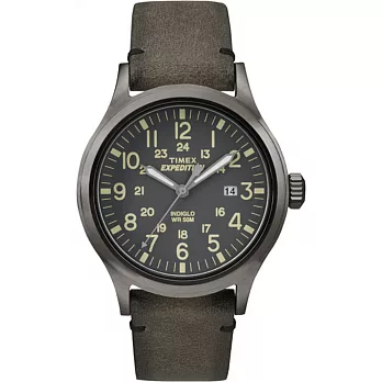 【TIMEX】天美時EXPEDITION遠征戶外系列腕錶 (深灰 TXT4B01700)
