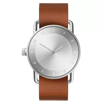 TID Watches No.2-經典棕褐色x真皮錶帶/40mm