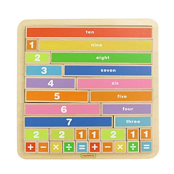 學習板系列【好童年玩具】Masterkidz-EL 數字棒學習遊戲 (幼兒基本組)
