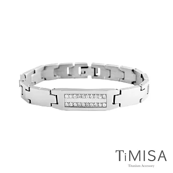 【TiMISA】永恆真愛-寬版 純鈦鍺手鍊