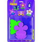 《Hama 拼拼豆豆》模型板（兔子，花，蝴蝶）