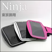 【東京御用Ninja】iPhone 6S Plus經典款（5.5吋）運動型手機臂帶保護套（黑色）
