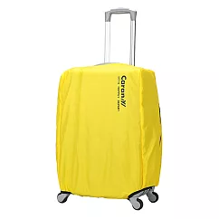 CARANY 卡拉羊 旅行箱箱套 防雨罩 保護罩 炫彩防塵套 (黃/28吋) 58─0033A