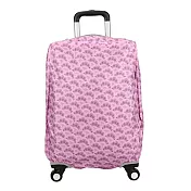 CARANY 卡拉羊 加厚材質時尚多色旅行箱專用箱套 合適多品牌 (扇之舞粉色/24吋) 58-0037B-D4