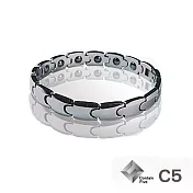 【C5】歐式奢華鎢鋼鍺磁手鍊(女款)