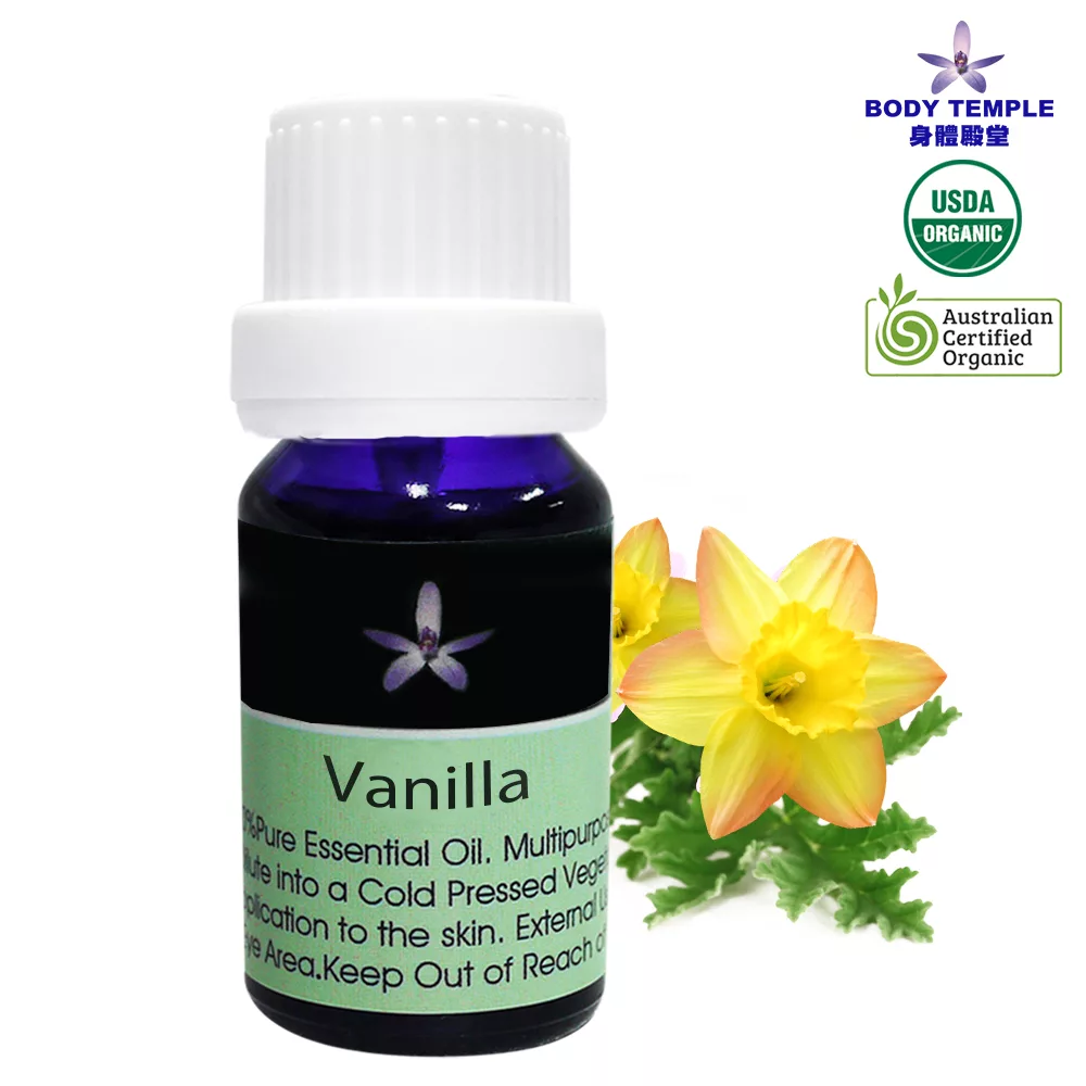 Body Temple有機香草(Vanilla)芳療精油10ml