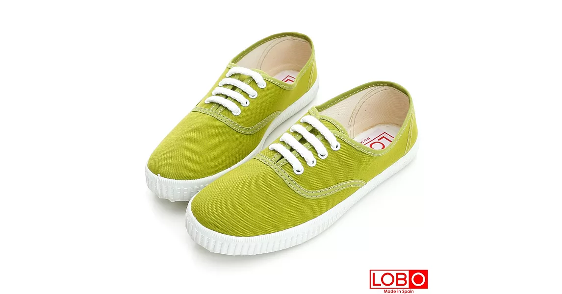 【LOBO】西班牙百年品牌Bambas環保膠底休閒童鞋-橄欖綠 親子款28橄欖綠