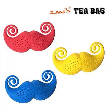 Zan’s-PAPA翹鬍子茶包袋-黃